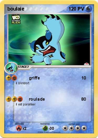 Pokemon boulaie