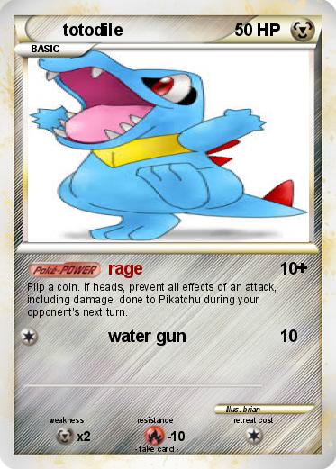 Pokemon totodile