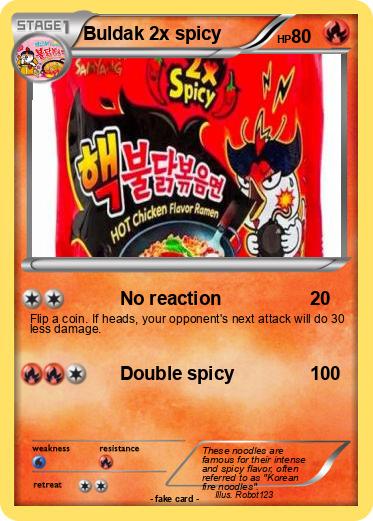 Pokemon Buldak 2x spicy