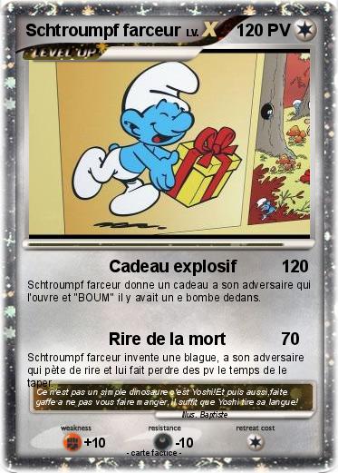 Pokemon Schtroumpf farceur
