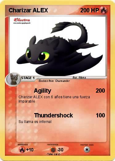 Pokemon Charizar ALEX