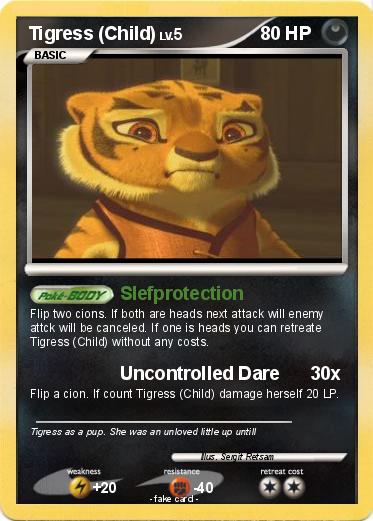 Pokemon Tigress (Child)