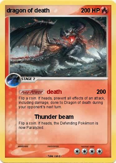 Pokemon dragon of death