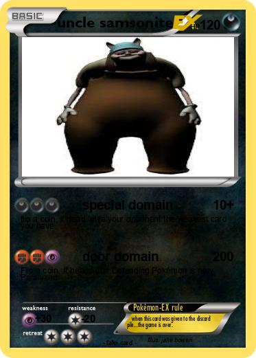 Pokemon uncle samsonite