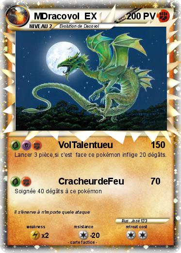 Pokemon MDracovol  EX