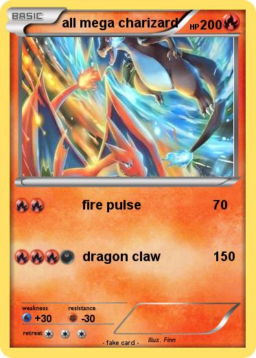 Pokemon all mega charizard