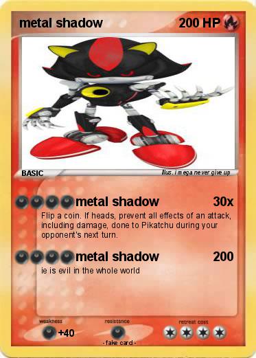 Pokemon metal shadow