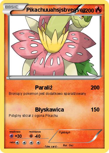 Pokemon Pikachuuahsjsbvegsvg