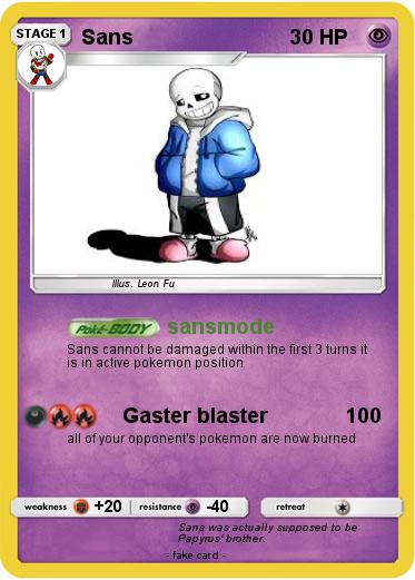 Pokemon Sans