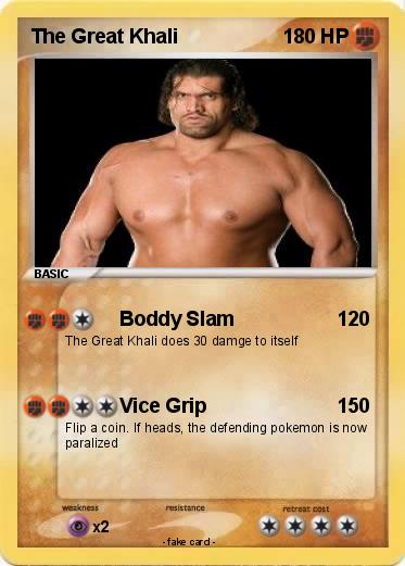 Pokemon The Great Khali
