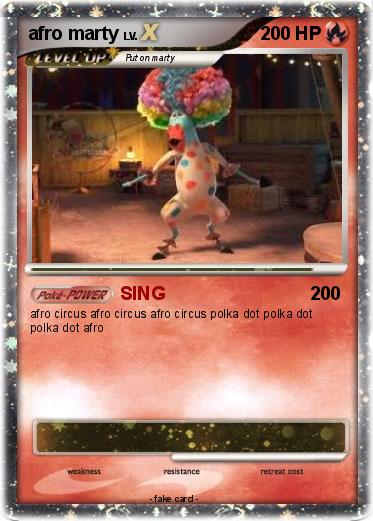 Pokemon afro marty