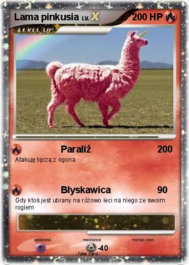 Pokemon Lama pinkusia