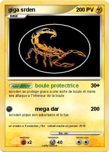 Pokemon giga srden