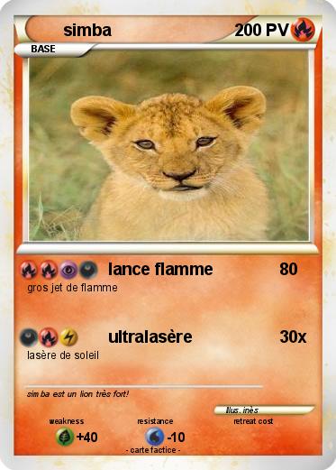 Pokemon simba