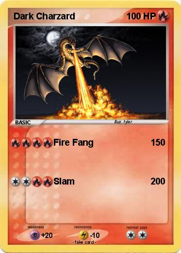 Pokemon Dark Charzard