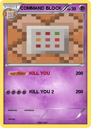 Pokemon COMMAND BLOCK