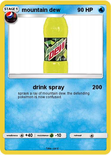 Pokemon mountain dew