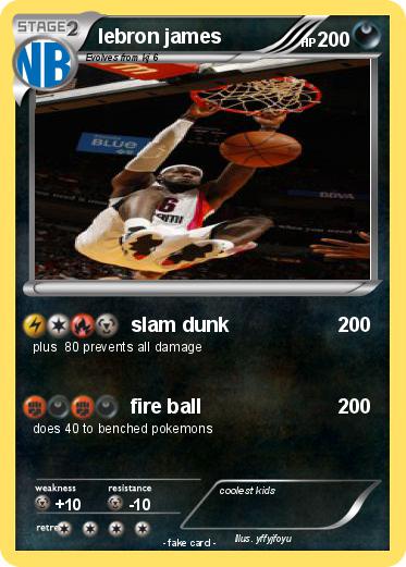 Pokemon lebron james