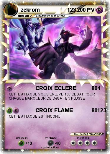 Pokemon zekrom                  123