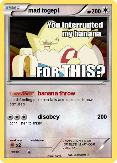 Pokemon mad togepi