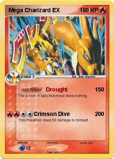 Pokemon Mega Charizard EX