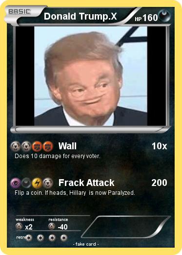 Pokemon Donald Trump.X