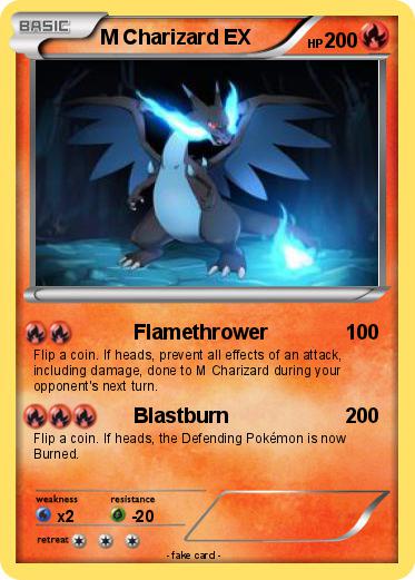 Pokemon M Charizard EX