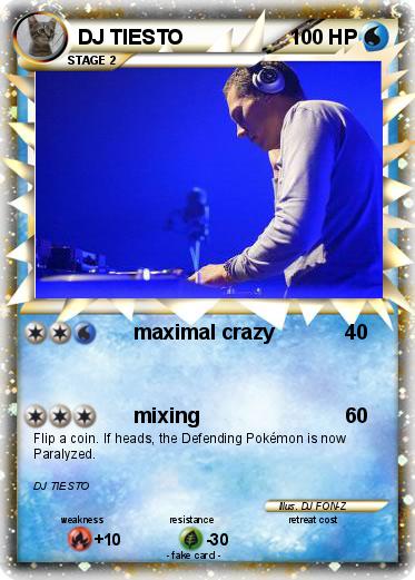 Pokemon DJ TIESTO