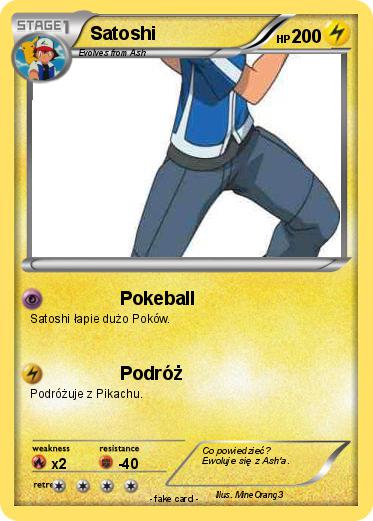 Pokemon Satoshi