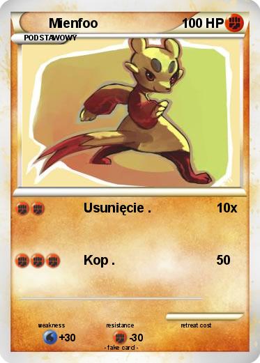 Pokemon Mienfoo