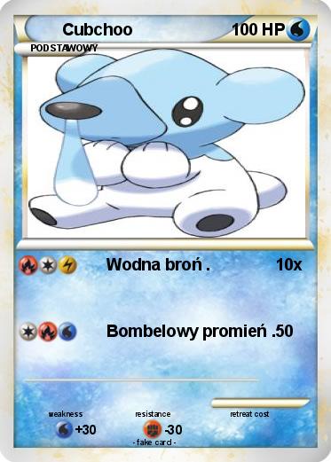 Pokemon Cubchoo