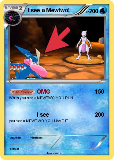 Pokemon I see a Mewtwo!
