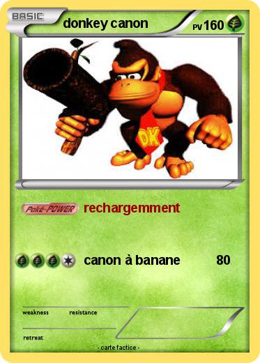 Pokemon donkey canon