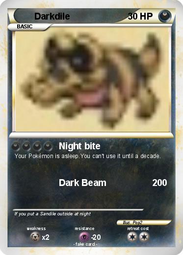 Pokemon Darkdile