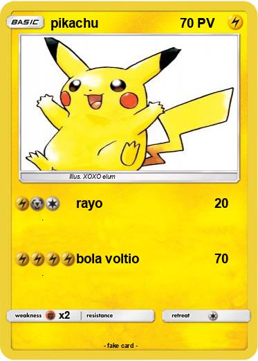 Pokemon pikachu