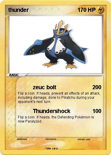 Pokemon thunder