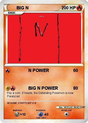 Pokemon BIG N