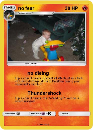 Pokemon no fear