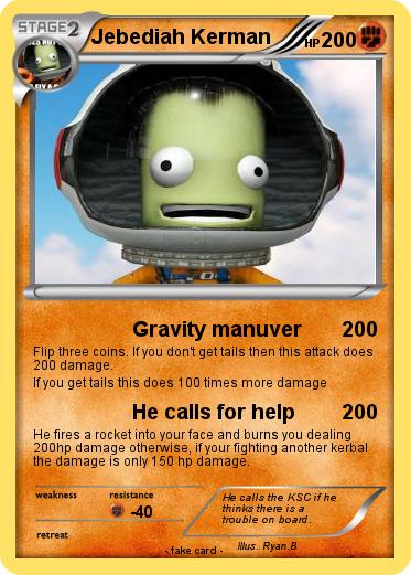 Pokemon Jebediah Kerman