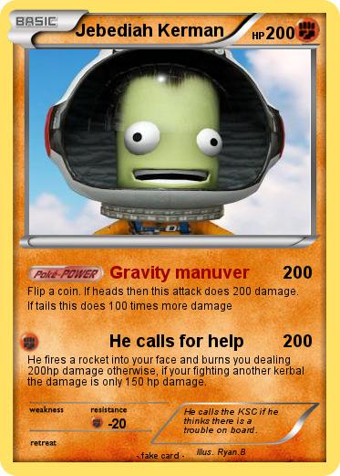 Pokemon Jebediah Kerman