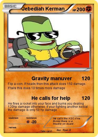 Pokemon Jebediah Kerman