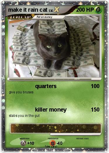Pokemon make it rain cat