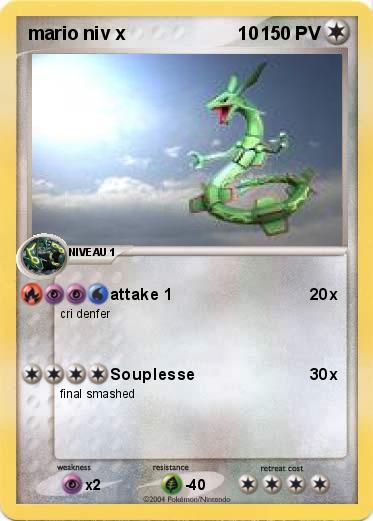 Pokemon mario niv x                      10