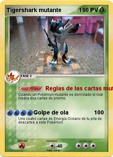 Pokemon Tigershark mutante