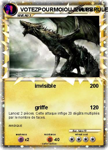 Pokemon VOTEZPOURMOIOUJEVUSBRULE