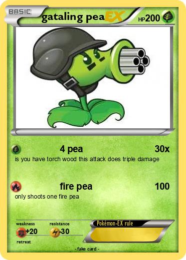 Pokemon gataling pea