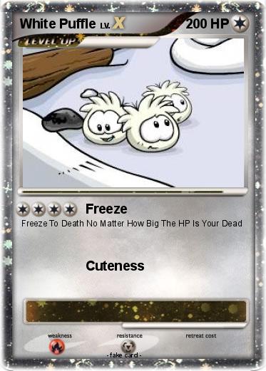 Pokemon White Puffle