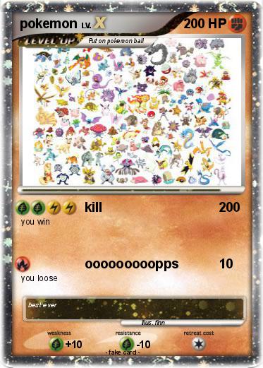 Pokemon pokemon