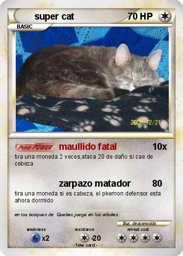 Pokemon super cat