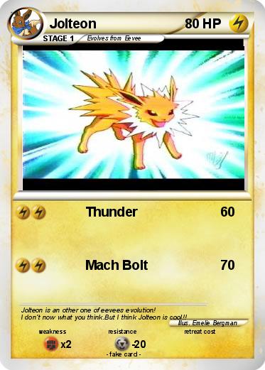 Pokemon Jolteon